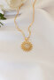 Zircon Solar Gold Plated Chain - 2