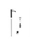 Suit Lavabo Bataryası A4281439 Top-Mounted - High-Rise - Glossy Black - 5