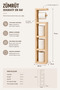 Bathroom Shelf |   Standing Toilet Paper Holder |   Bathroom Organizer - 7