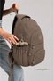 Luxury Crinkle Fabric High School and Middle School Backpack - 6