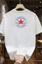 Special Offer Crew Neck 100% Cotton Convers 1. Class Quality White Dtf Design T-Shirt - 2