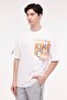 ML JAYSE 11SK1013 4FX Ecru Men's Short Sleeve T-Shirt