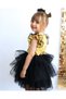 Harper Princess Series Layered Tutu Girls' Suit with Shiny Bustier and Buckle - 8