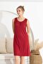 Women's Viscose Fabric Wide Strap Dress - 2