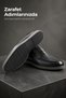 Men's Black Genuine Calfskin Classic Loafer Shoes |   Comfortable Sole Casual Classic Shoes - 3