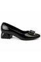 Women's Casual Top Detailed Ballerinas - Stylish and Comfortable Office Shoes - Black - Bb-Ceh01-S - 2