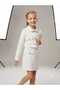 Women-Mom Girls Stone Detailed Jacket and Skirt 2-Piece Set - 2