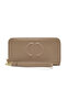 Cream Women's Leather Wallet - 2