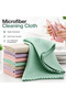 10Pcs 30x40cm towel 10pcs Microfiber Glass Cleaning Cloth Rag Lint-Free For Windows Car Kitchen Mirr