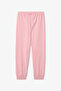 Pink Girl's Cow Pattern Long Sleeve Cotton 2-Piece Pajama Set - 4