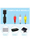 10 قطع كابل AV لـ PS2 و PS3، كابل AV إلى RCA مركب لجهاز بلايستيشن 2 و PS3 (6 أقدام) - 6