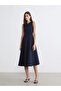 Crew Neck Peplum Dress (S6) - 6