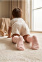Baby Flower Patterned Socks Dried Rose - 2