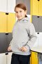 3 Thread Kangaroo Pocket Hooded Boy's Sweatshirt - 2