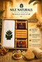 Nile Naturals Premium Luxury Gift Set |   World Famous Egyptian Origin Flaxseed & Honey Daily & Chamomile Natural Soaps, Wooden Soap Holder & 100% Cotton Hand Towel - 2