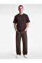 Regular Fit Viscose Blend Short Sleeve Crew Neck Striped T-Shirt