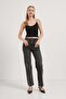 Lace Detailed Thin Strap Tank Top with Chest Support - 3