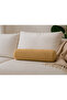 Teddy Cylinder Pillow Boucle Cylinder Throw Pillow Cover Light Brown With Inner Filling - 2