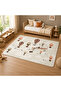 Hot Baloon Kids Cushion Play Mat Rug – Soft Padded Carpet with Non-Slip Backing - 7