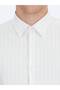 Mink Striped Regular Fit Long Woven Sports Shirt - 5