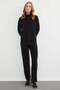 Basic Turtleneck Elastic Waist 2-Piece Set - 4