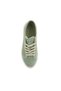 Yeşil Kadın Süet Sneaker - 4