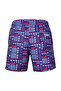 Crab Men's Swim Short with Three Pockets, Mesh Inside, Elastic and Laced Waist - 4