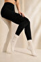 Original Women's Long Boot Socks Premium Thick Drawstring Slouchy Long Socks Soft Textured Cotton Terry Sole Boot Socks Compatible with Aerobics Knee-Length Dust Socks Home Sleep Comfortable Daily Warm Winter Socks - 7