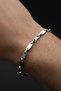 Men's Steel Chain Bracelet – Thick Plate Vendetta Model Shiny Non-Tarnish Stainless Steel Bracelet - 2