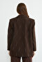 Stone Detailed Blazer Jacket - 8