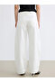 Lcw Jeans White Balloon Fit Women's Jean Trousers - 4