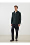 Esvab • Modern & Distinctive Zippered Stand Collar Men's Sweatshirt - 3