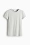 Fitted microfibre T-shirt