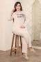 Plus Size in My Heart Printed Pajama Set - 2
