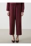 Trendlucky Women's Trousers with Elastic Waist and Difference in Color - 2