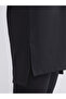 Two Mt Shop Quality Lcw Modest Black Combed Cotton Plain Standard & Regular Women's Tunic - 3