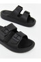 Two Mt Shop Quality Lcw Steps Black Boys' Slippers - 3