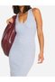 Rochie lunga, Gri - 2