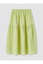 Two Mt Shop Quality Lcw Kids Green Elastic Waist Girls' Skirt - 4