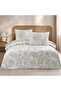 Alara Double 100% Cotton Ranforce Duvet Cover Set Light Beige 57 Thread (4 Pieces) 200X220 Light Beige