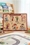 Educational and Fun 4-Piece Frame Puzzle Set with Storytelling and Find-And-Place Game Set - 6