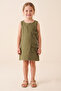 Girl's Summer Dress with Bow, Muslin Fabric