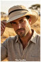 Unisex Wide Brim Mesh Foldable Safari Sun Hat Adjustable Drawstring Camping and Fishing Hat - 6
