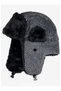 70% Cotton 30% Acrylic, Furry Russian Pilot Hat (for Women and Men) - 3