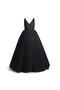 Girl's Black Wraped Graduation Birthday Party Evening Dress - 3