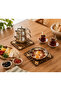 3 Pieces of Wooden Bead Trivets for Teapot Bottoms - 5