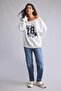 Comfort Straight Normal Waist Ankle Length Washing Effect Jean Trousers D8155Ax25Sm - 3