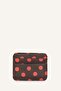 Women's Faux Polka Dot Brown Leather Card Holder I1079Axns - 4