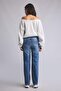 Comfort Straight Normal Waist Ankle Length Washing Effect Jean Trousers D8155Ax25Sm - 4