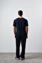 Men's Ffb Dirty Stitched T-Shirt Pants Set Navy Blue - 5